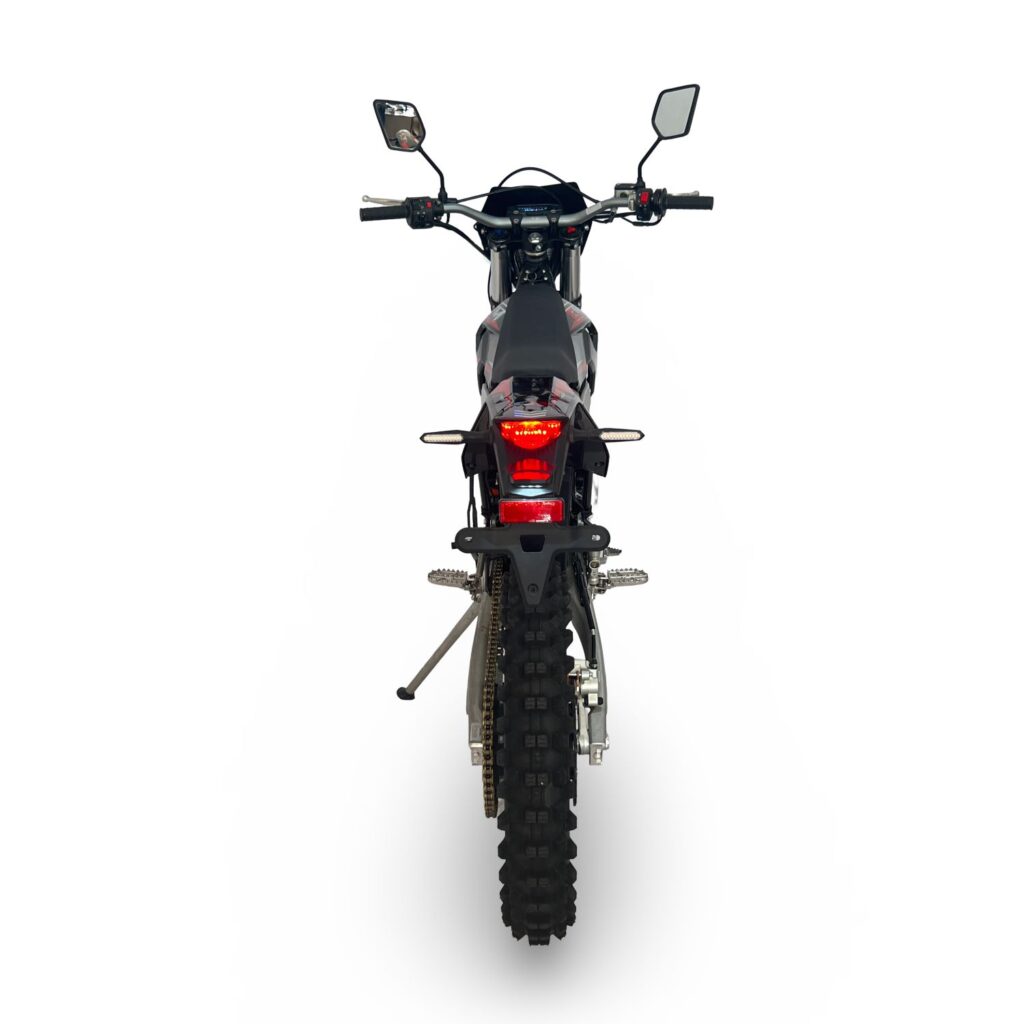 Road Legal Adult Electric Dirt Bike Motocross Black-Red