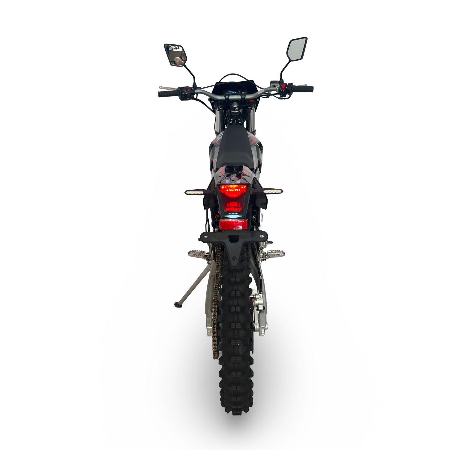 Road Legal Adult Electric Dirt Bike Motocross Black-Red