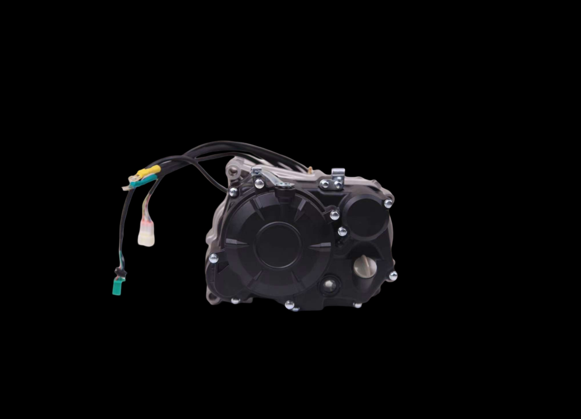 How does the gear system affect the performance of an electric dirt bike?