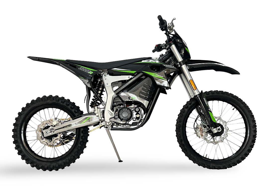 Rechargeable Electric Enduro Motorcycle in Russia