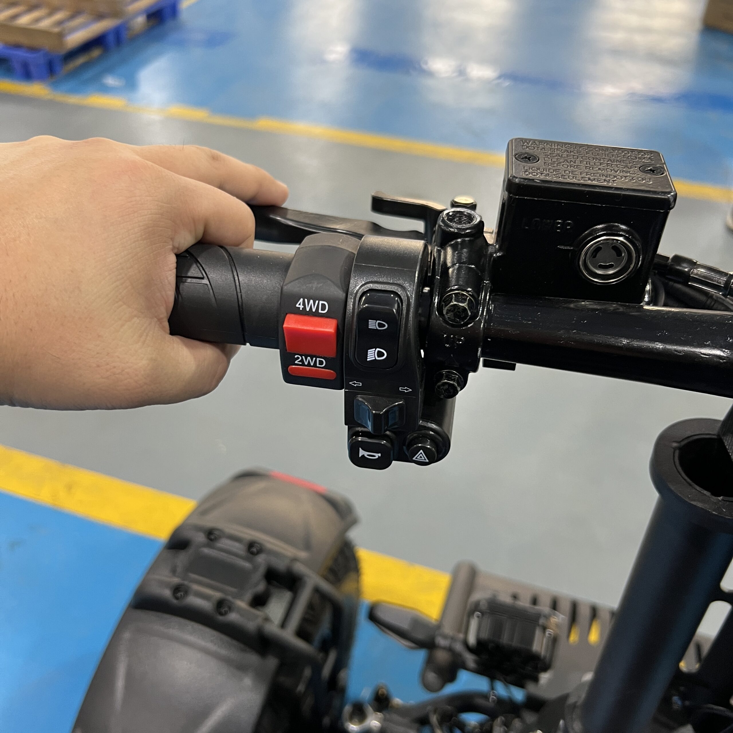 Powerful 55km/H Electric off-Road Elektro Motor ATV Scooter with Automatic Gear