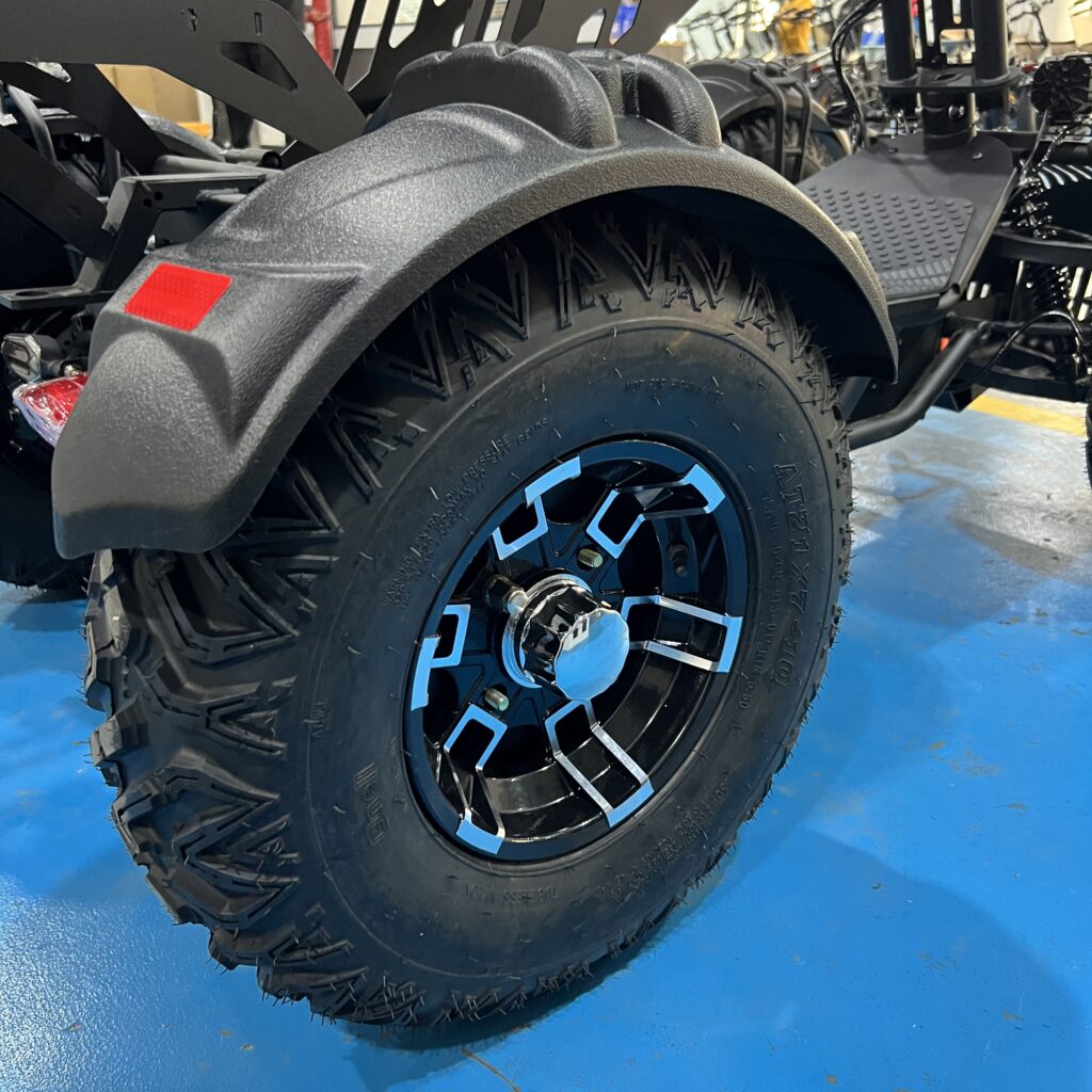 High-Speed 60V 1500W 55km/H Adult 4X4 Quad Dirt Bike All-Terrain Electric ATV Scooter Wheels