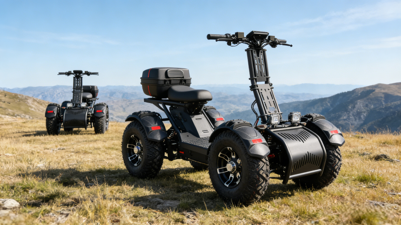 2026 The Hunter's Secret Weapon: Electric ATV Scooter Reaches Hidden Fishing Spots